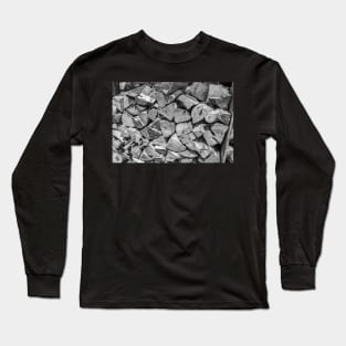 Stacked firewood Long Sleeve T-Shirt